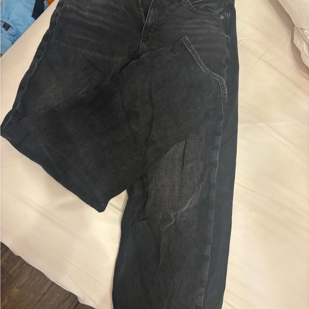 American Eagle Outfitters Black Mom Jeans